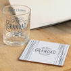 Picture of GRANDAD WHISKEY GLASS & COASTER SET